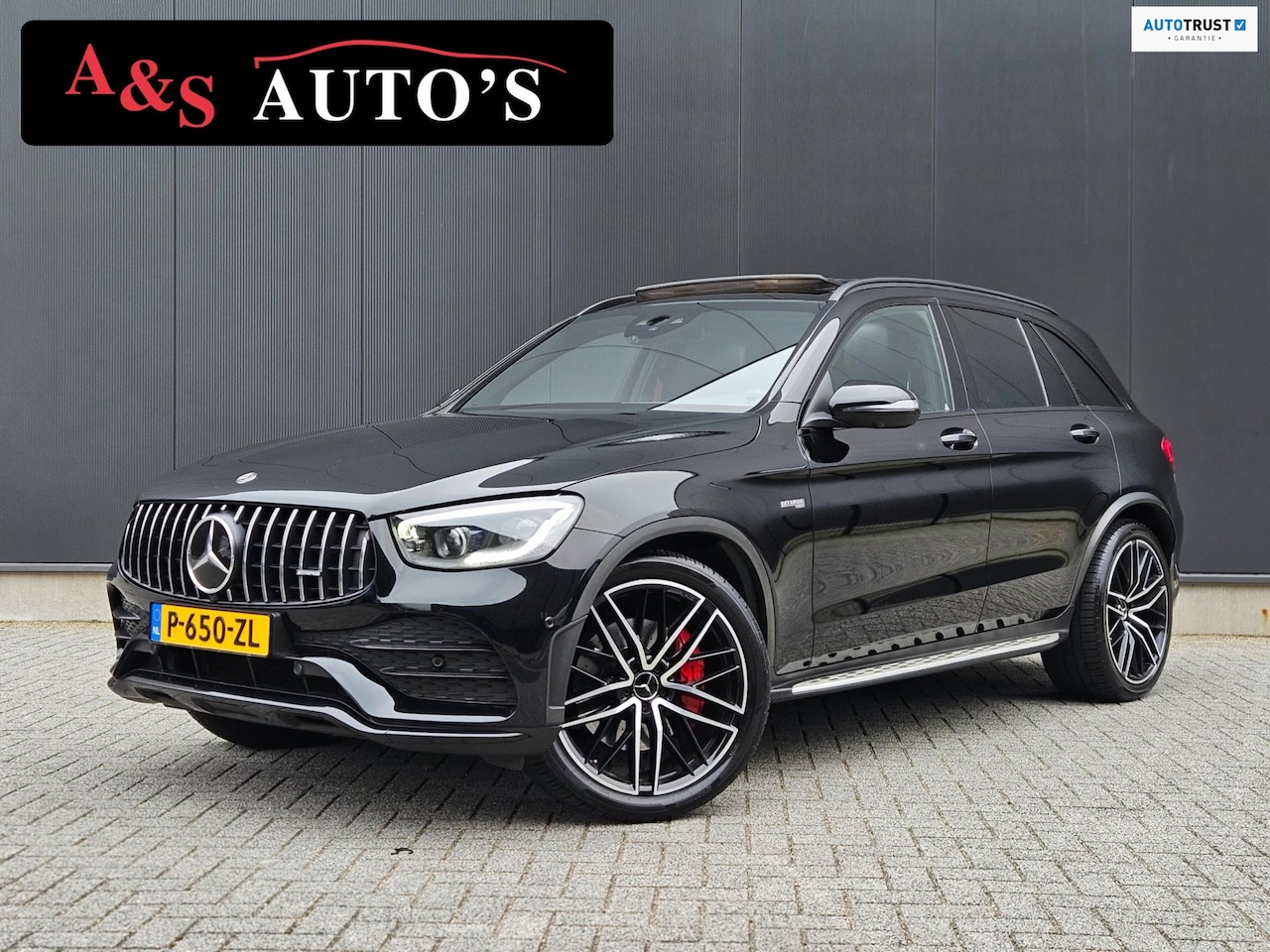 Mercedes-Benz GLC-klasse - AMG 43 4MATIC Panoramadak 360camera Burmester Memory HUD Trekhaak - AutoWereld.nl