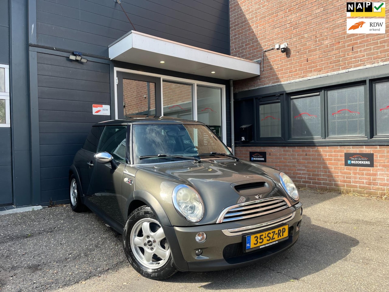 MINI Cooper S - Mini 1.6 Park Lane|Nap|Automaat|Kanteldak|Leer - AutoWereld.nl