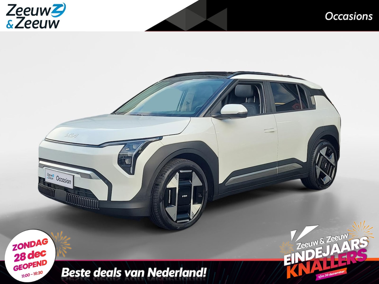 Kia EV3 - Plus Advanced 58.3 kWh 204 PK | 1e Eigenaar | Fabrieksgarantie t/m 30-05-2032 + 3x 1 jaar* - AutoWereld.nl