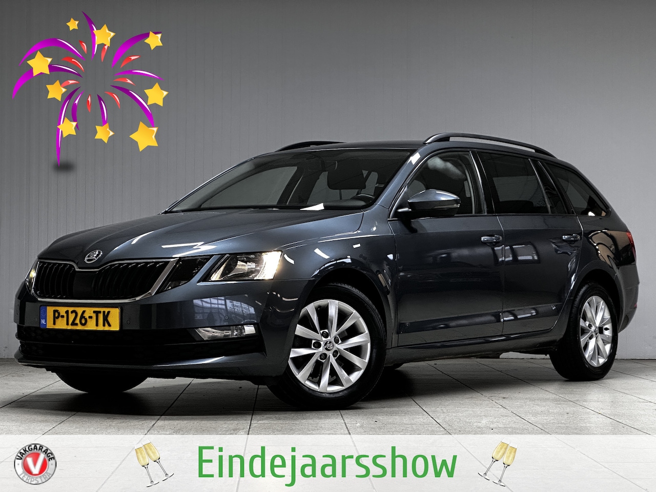 Skoda Octavia Combi - 1.0 TSI Greentech Ambition Business/ Stoelverw./ Navi/ Apple + Android/ Clima/ Cruise/ Ele - AutoWereld.nl
