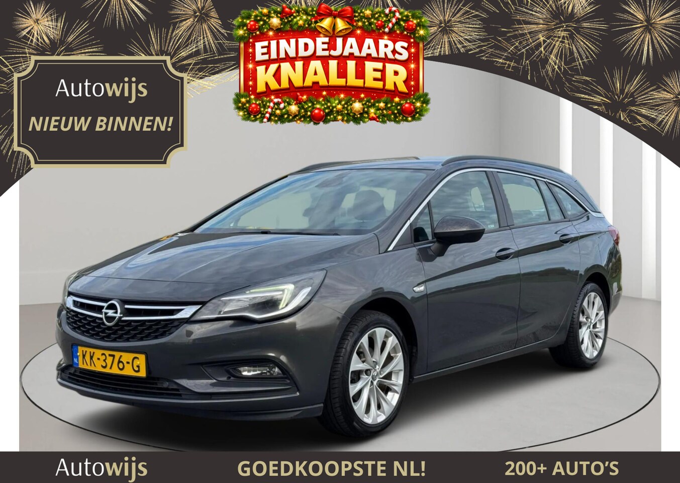 Opel Astra Sports Tourer - 1.0 Edition|LED|TREKHAAK|CRUISE|NAVI|NL AUTO|GOED ONDERHOUDEN - AutoWereld.nl