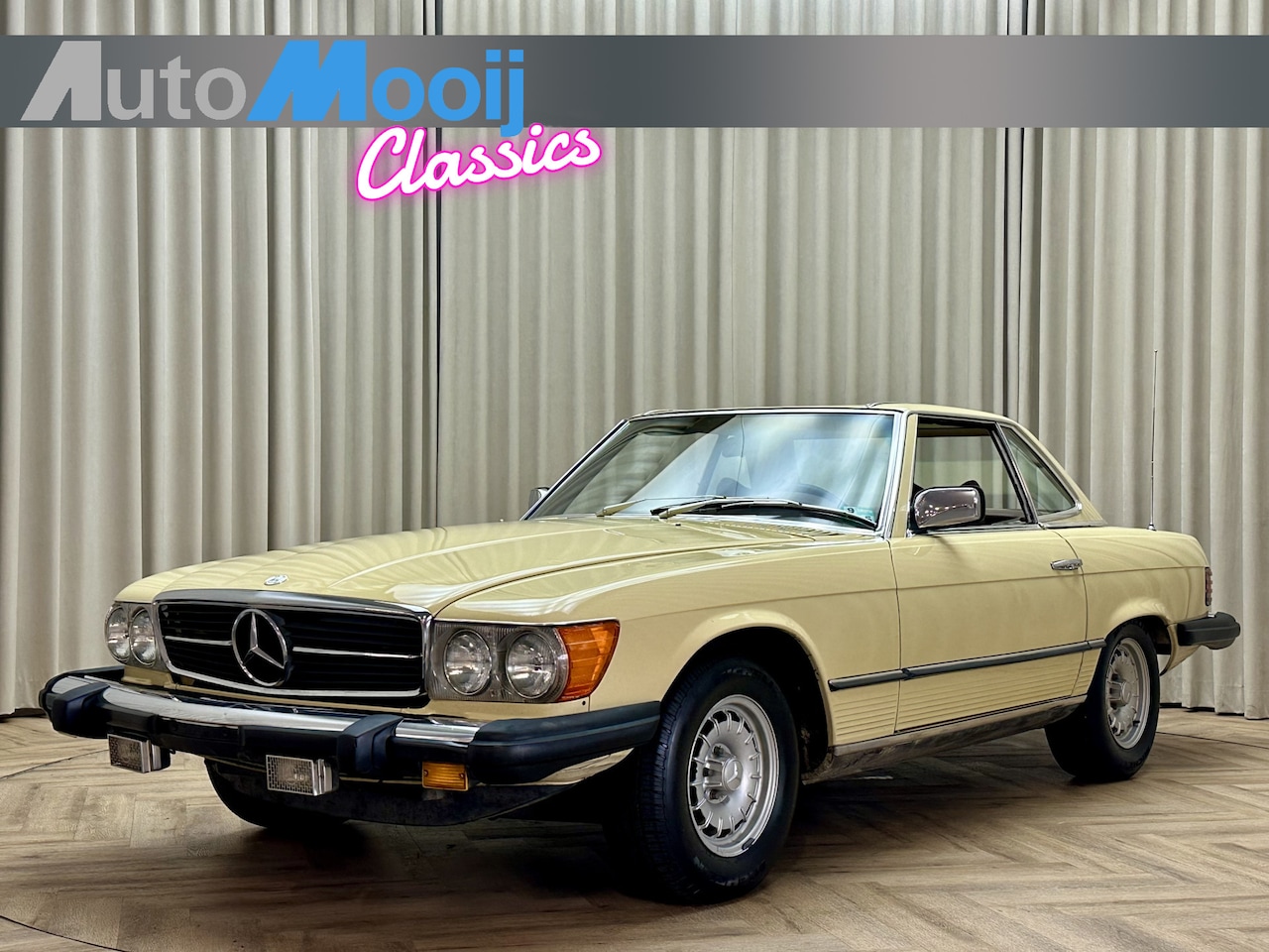 Mercedes-Benz SL-klasse Roadster - 450 SL *INCL HARDTOP* Becker Mexico / Documentatie / 1979 / V8 / Automaat / Leder / Aircon - AutoWereld.nl