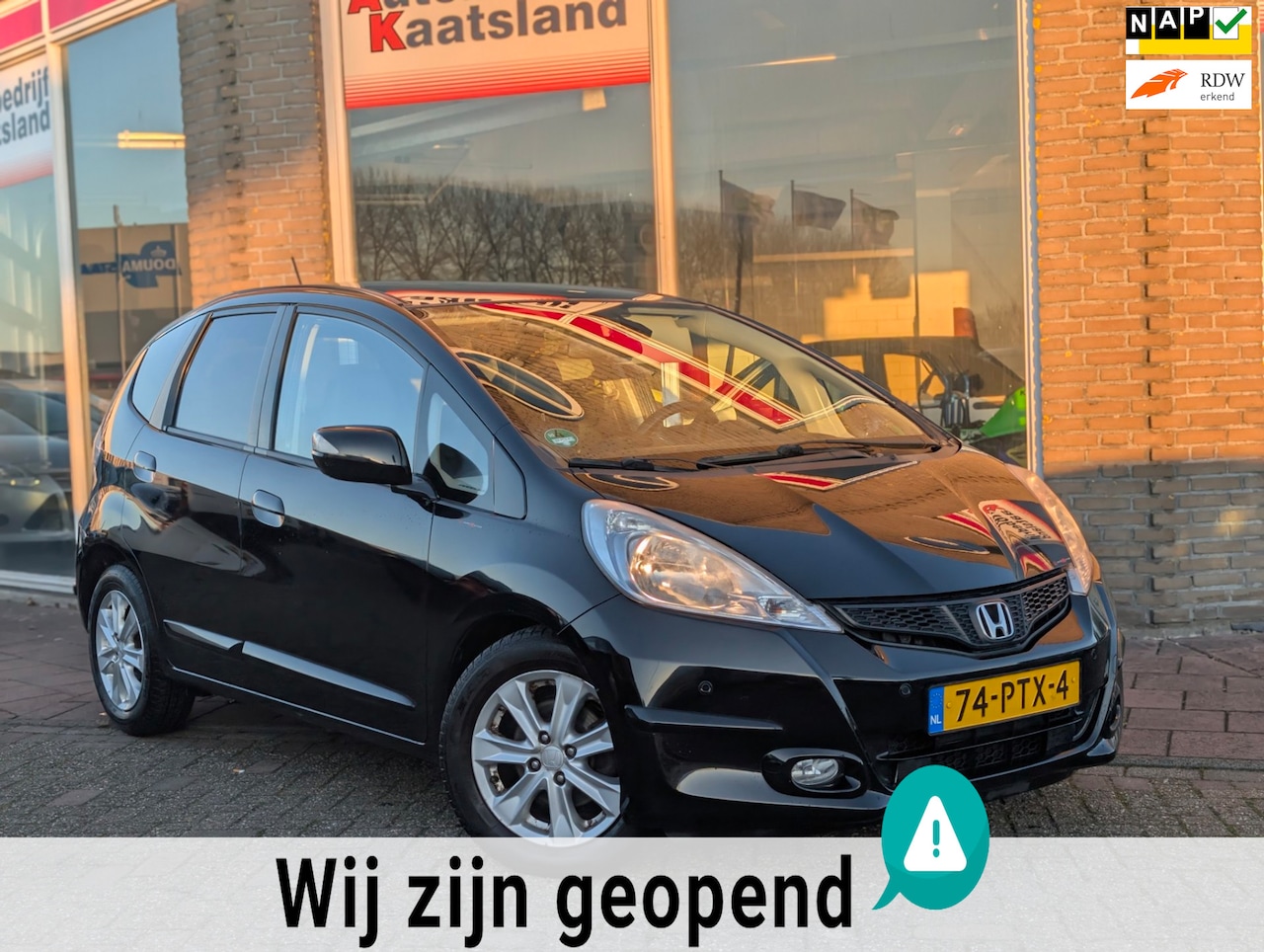 Honda Jazz - 1.4 Hybrid Exclusive - Navi - Leer - - AutoWereld.nl