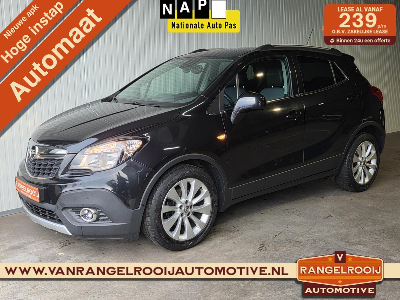 Opel Mokka - 1.4 T Innovation Automaat, open dak, 18" lmv, clima, cruise, half leer - AutoWereld.nl