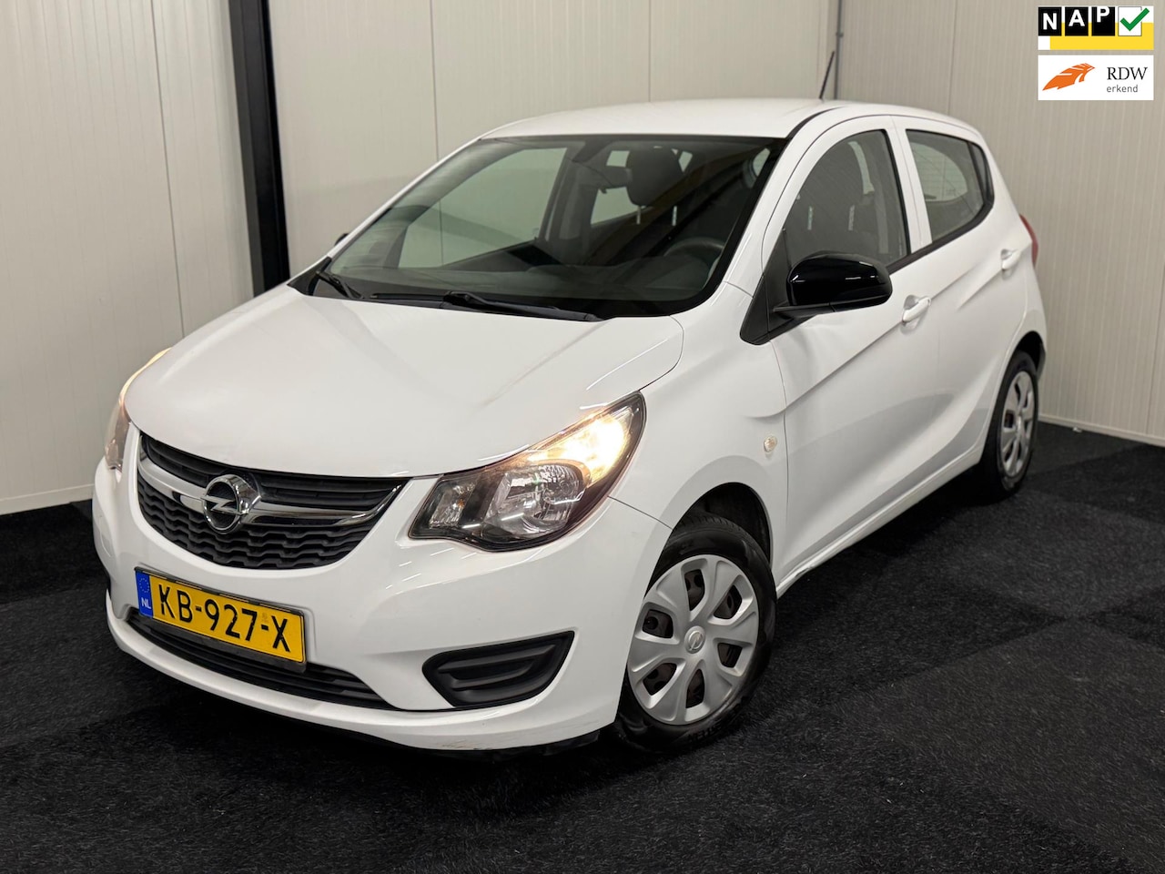 Opel Karl - 1.0 ecoFLEX Edition 2016 CARPLAY/AIRCO/CRUISE/5D/CV/TOPSTAAT - AutoWereld.nl