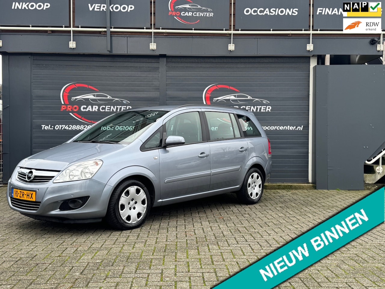 Opel Zafira - 2.2 Temptation AUT|AIRCO|CRUISE|7p.|V-A PDC|NAVI|EL.RAMEN|NAP|APK - AutoWereld.nl