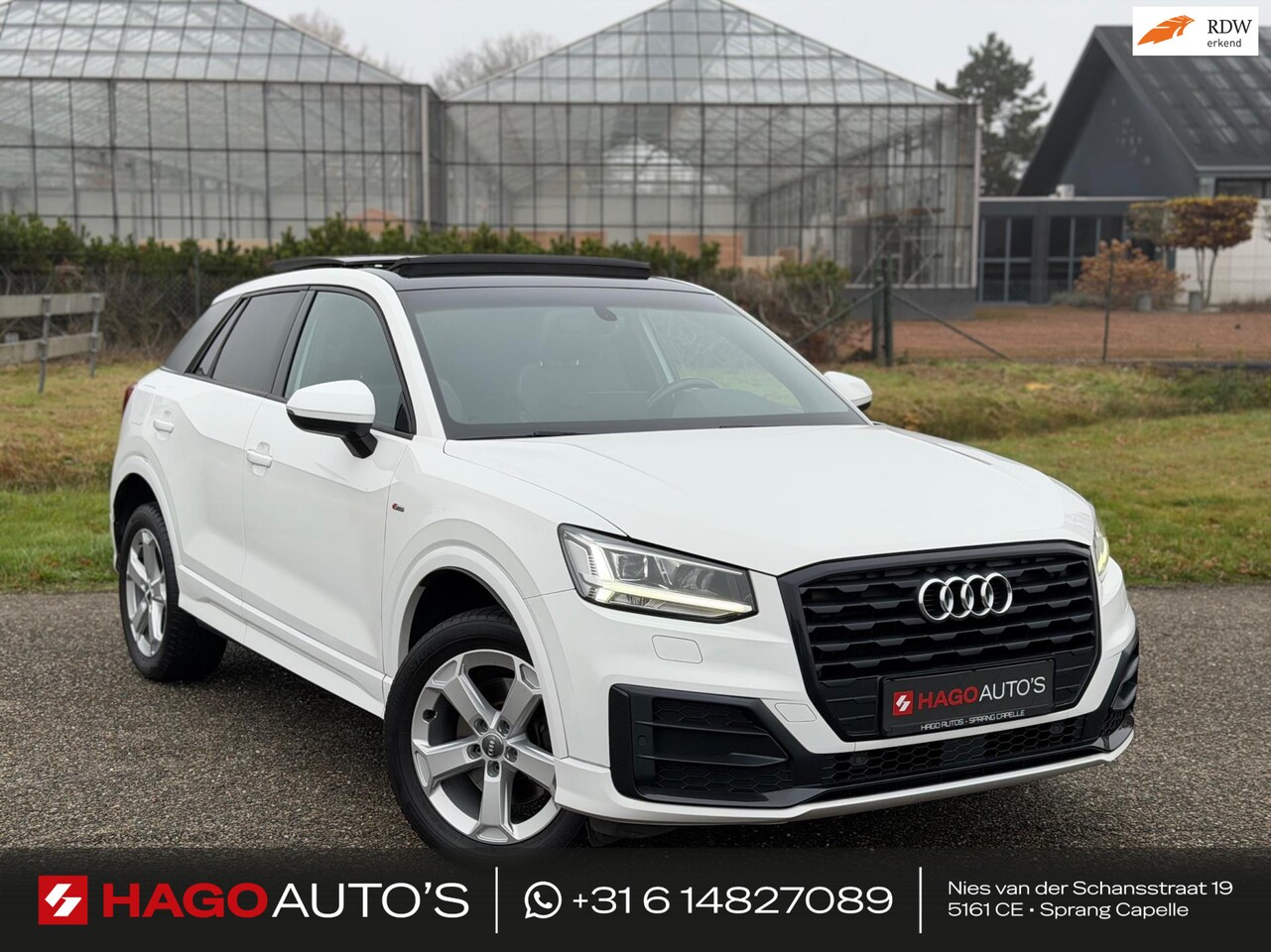 Audi Q2 - 1.4 TFSI S-TRONIC/3XS-LINE/PANO/MATRIX/STANDKACHEL/PDC/TREKHAAK/12-MND-GARANTIE - AutoWereld.nl