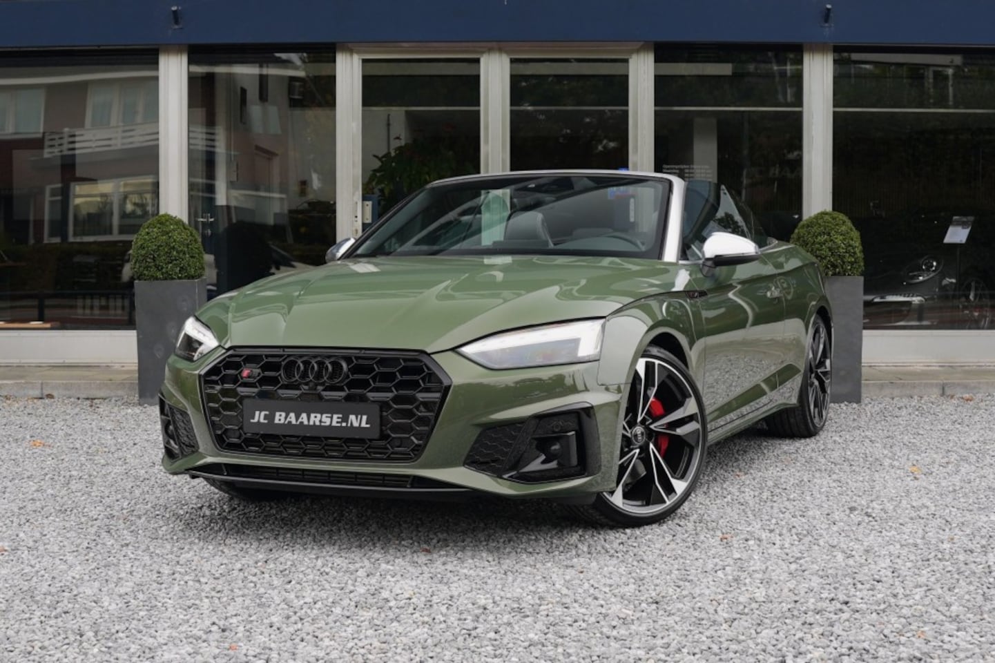 Audi S5 - Cabrio 3.0 TFSI Quattro Competition Zwart Optiek - AutoWereld.nl