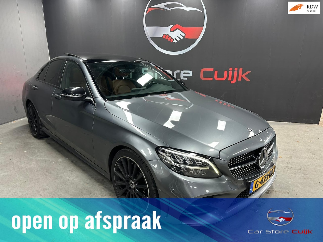 Mercedes-Benz C-klasse - 160 Business Solution AMG Upgrade Edition | Burmester | 360 - AutoWereld.nl