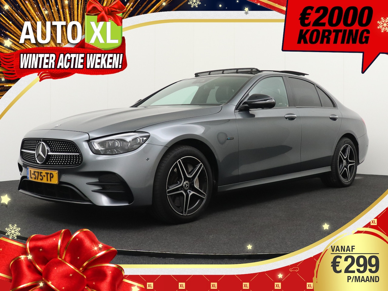 Mercedes-Benz E-klasse - 300e 334 PK AMG Night-Pakket Pano-dak Burmester 2k - AutoWereld.nl