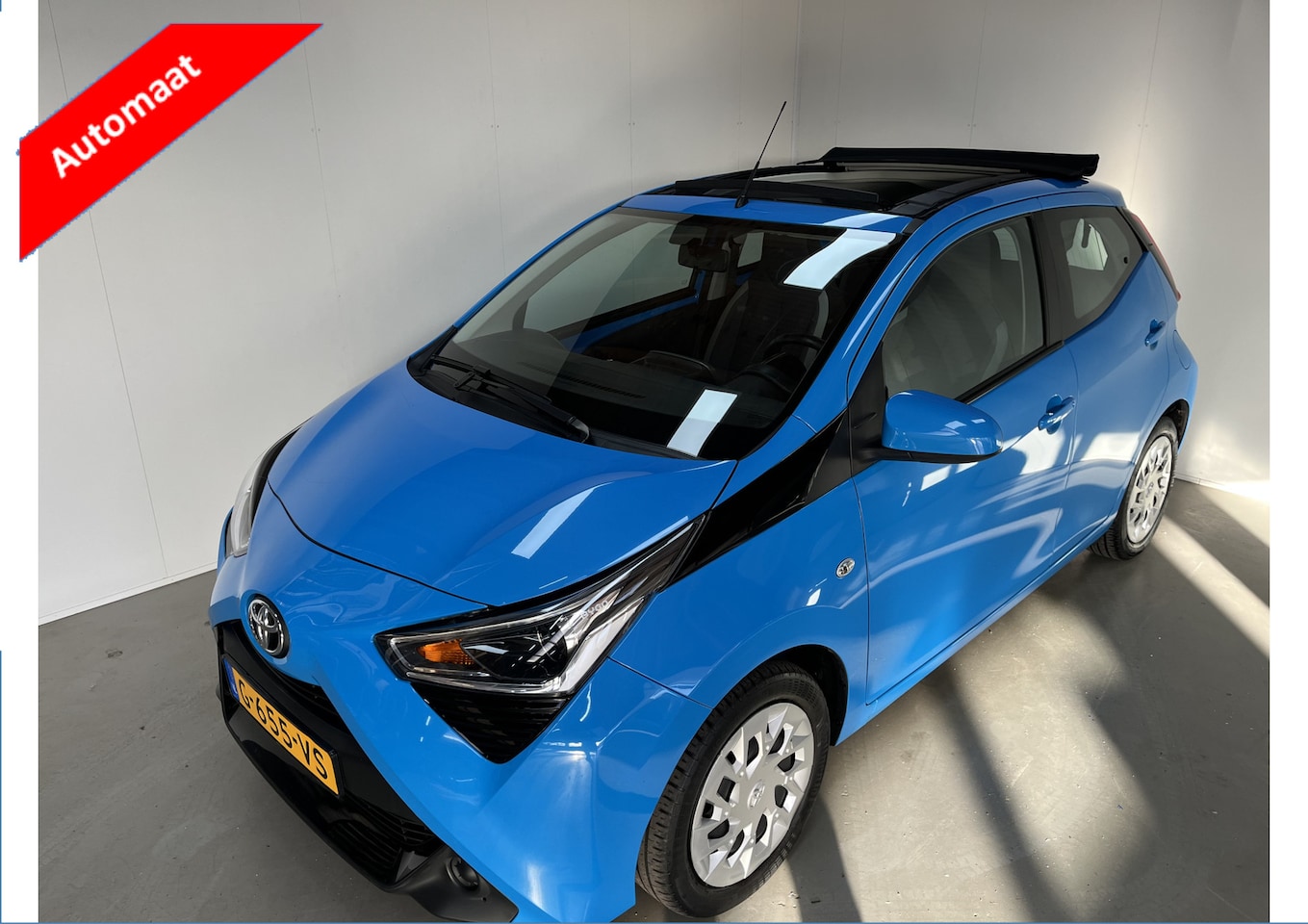 Toyota Aygo - 1.0 VVT-i x-play Automaat Cabrio Camera Incl BTW - AutoWereld.nl