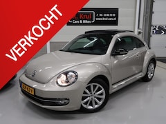 Volkswagen Beetle - 1.4 TSI Club BMT Automaat DSG Panoramadak Navigatie Airco-ecc Flippers PDC Cruise Stoelver