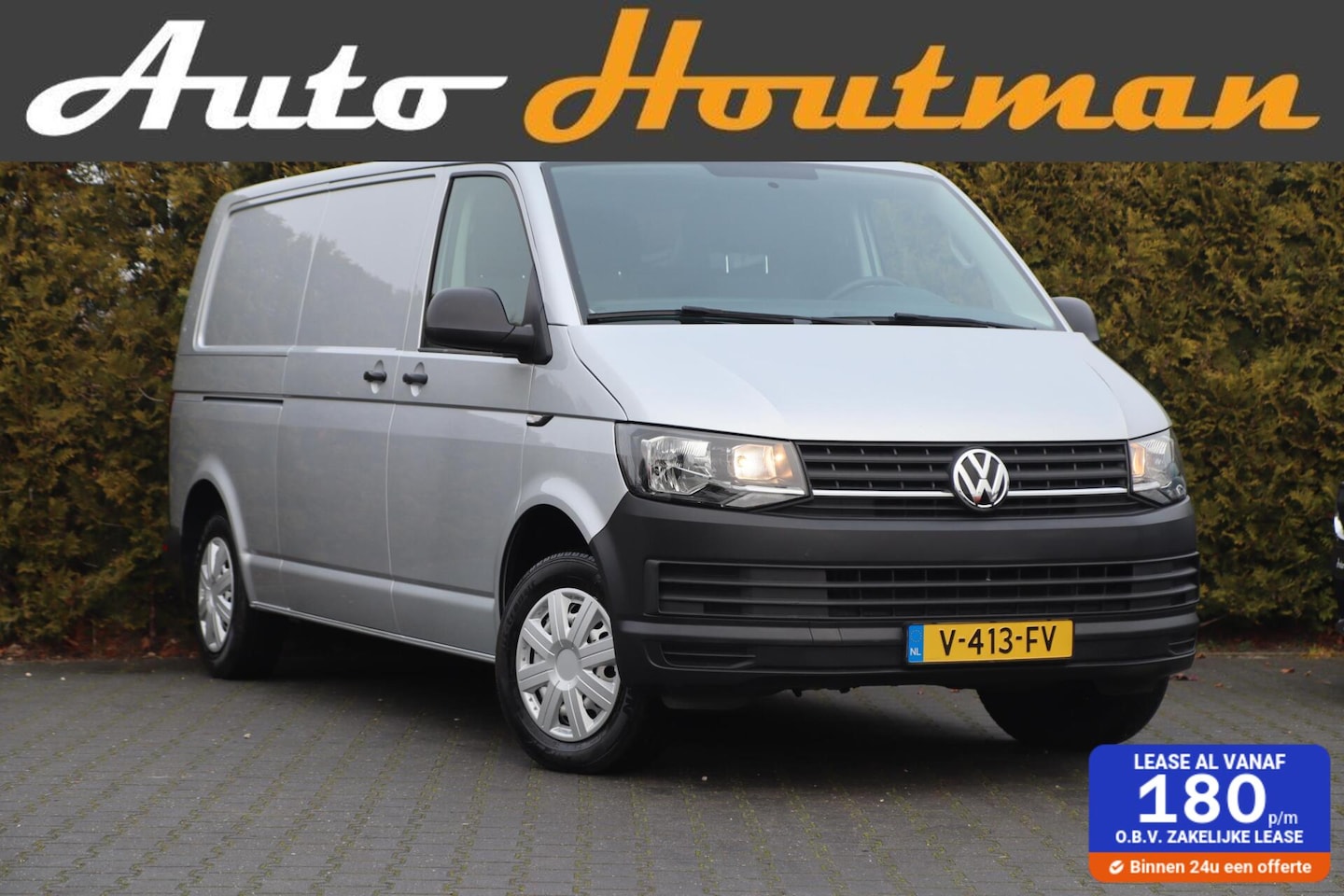 Volkswagen Transporter - 2.0 TDI L2H1 Airco | Trekhaak | Schuifdeur | 1e eigenaar - AutoWereld.nl