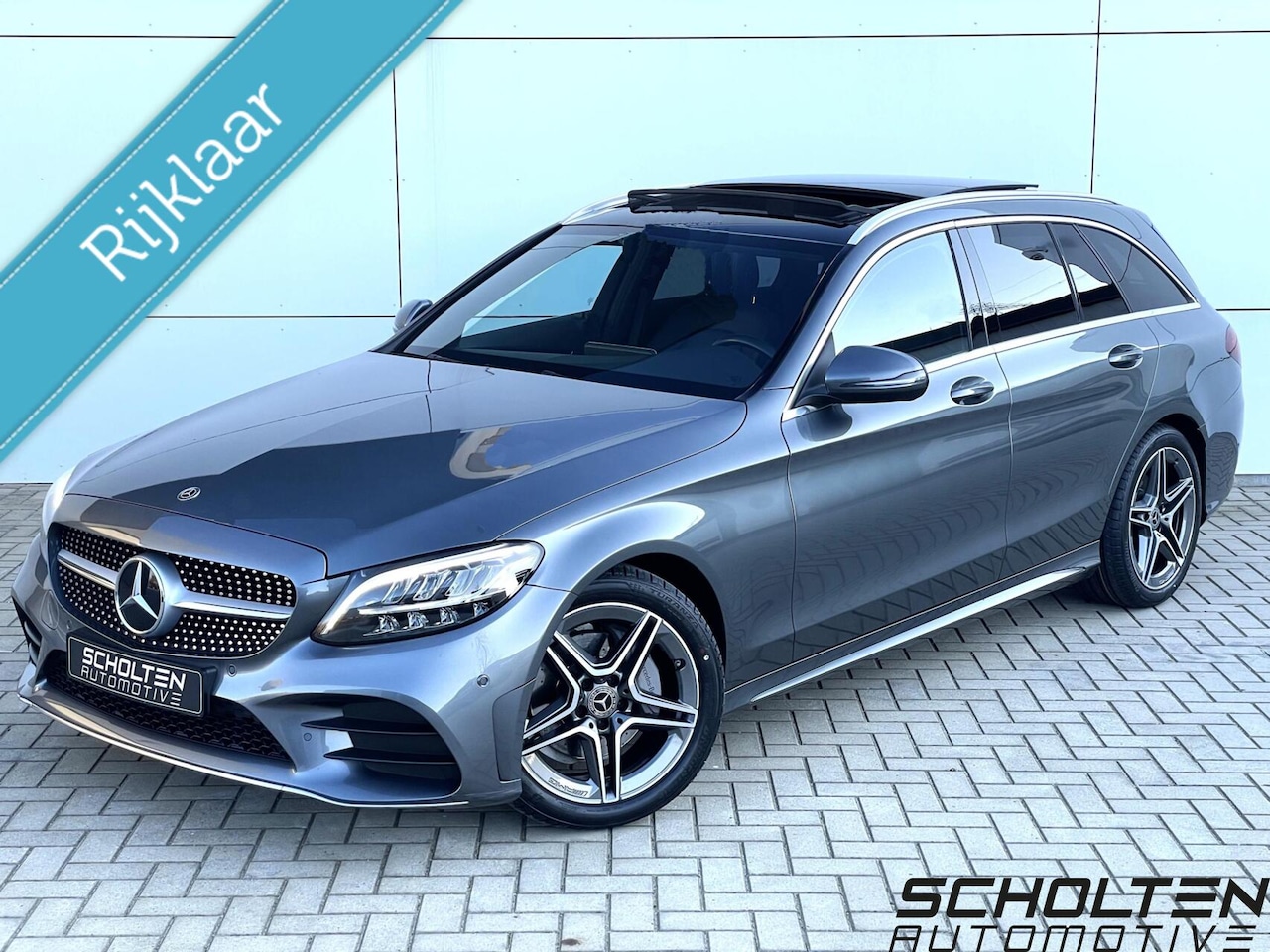 Mercedes-Benz C-klasse Estate - 200 AMG Pano Leder Carplay Camera LED Facelift - AutoWereld.nl
