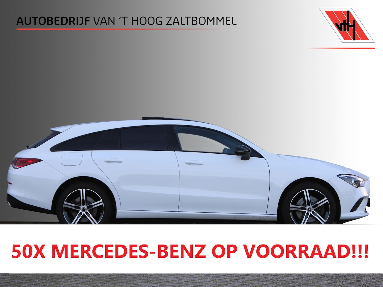 Mercedes-Benz CLA-klasse Shooting Brake - 250e AUT8 Premium NIGHT PAKKET PANORAMADAK SFEER CARPLAY 18'' - AutoWereld.nl