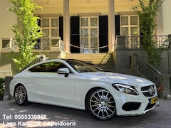 Mercedes-Benz C-klasse Coupé - 180 AMG Line Panoramadak Navi Camera Xenon Leder Climate Cruise Ctr Full Options
