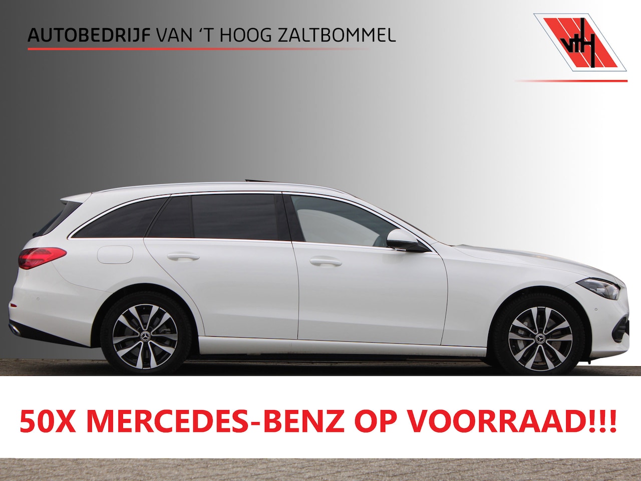 Mercedes-Benz C-klasse Estate - 300e Luxury Line PANORAMADAK SFEER CAMERA CARPLAY - AutoWereld.nl