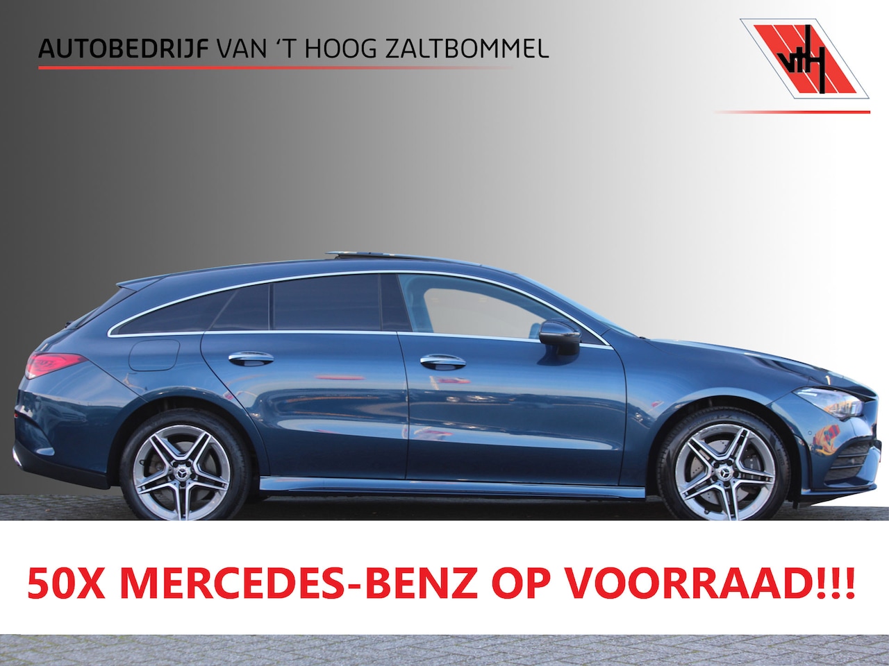 Mercedes-Benz CLA-klasse Shooting Brake - 250e AUT8 AMG Limited PANORAMADAK SFEER WIDESCREEN CARPLAY KEY-LESS GO - AutoWereld.nl