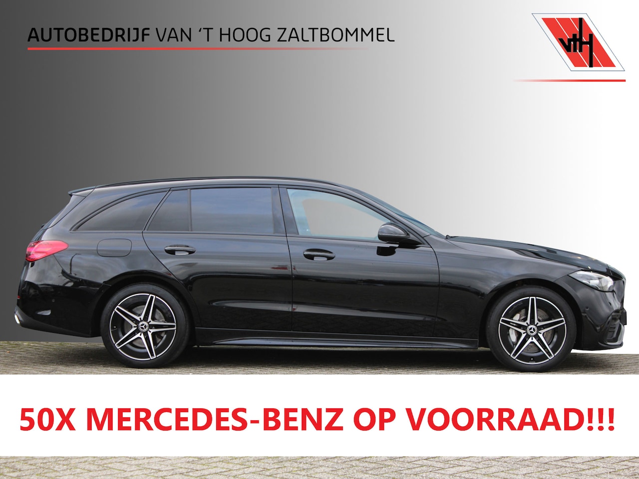 Mercedes-Benz C-klasse Estate - 300e AMG Line NIGHT PAKKET DISTRONIC CARPLAY SFEER CAMERA - AutoWereld.nl