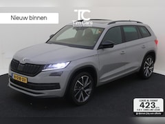 Skoda Kodiaq - 1.5 TSI Sportline 7-persoons Automaat | Panoramadak | Steel Grey | 20 inch lichtmetalen ve