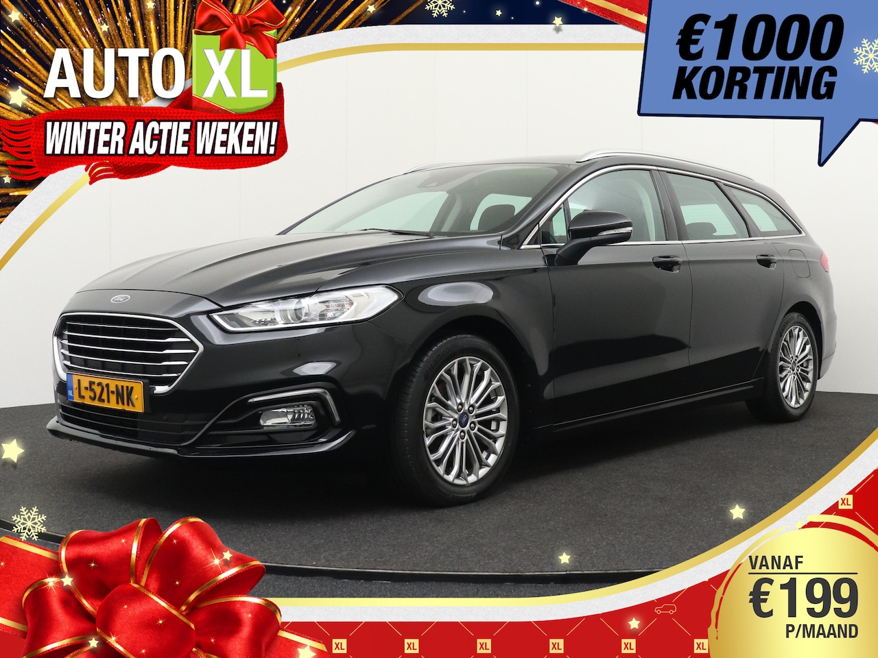Ford Mondeo Wagon - 2.0 Aut. Hybrid MHEV Titanium Carplay Cruise Stoelverw. - AutoWereld.nl