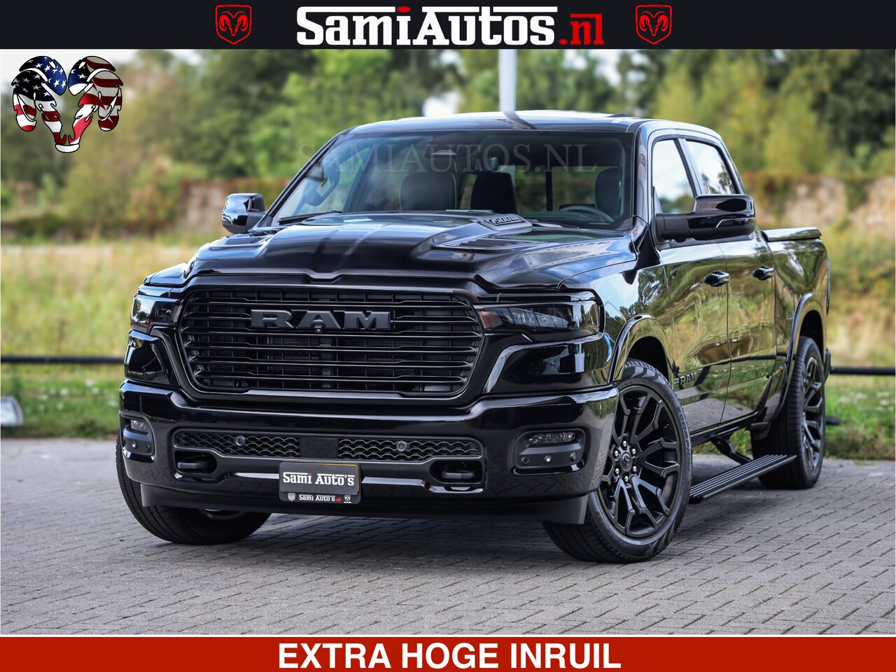Dodge Ram 1500 - Night Premium | Full Option | De Meest Luxe Pick-Up in zijn Klasse | Comfortabele Dubbele - AutoWereld.nl