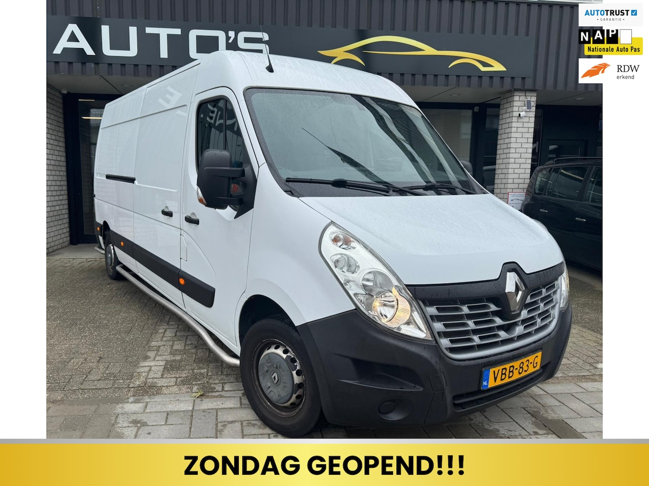 Renault Master - T35 2.3 dCi L3H2 2019 170PK AUTOMAAT/CRUISE/CAMERA/NAP/AIRCO/CRUISE/TOPSTAAT - AutoWereld.nl