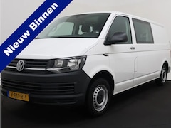 Volkswagen Transporter - 2.0 TDI L2H1 DC 2018 km 84.000 Nap 1e eigenaar Trekhaak, Airco, Cruise, Cv Dealer onderhou