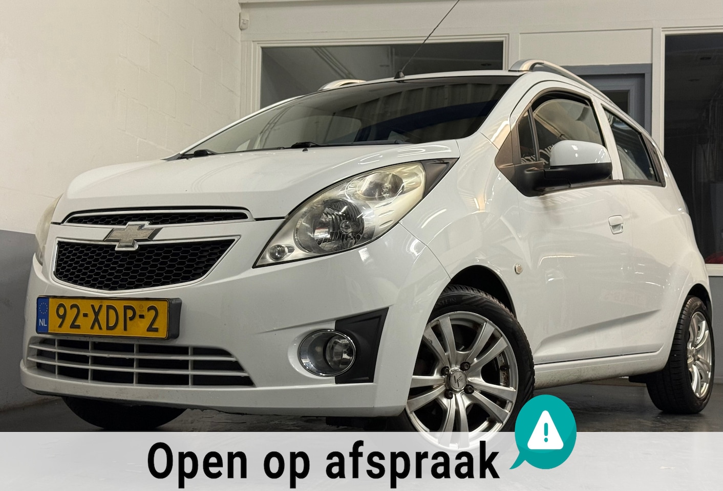 Chevrolet Spark - 1.0 16V LS Bi-Fuel|NAP|APK06-26|117DKM!|1eEig|Airco|5Deurs|LPG G3|PerfectOH - AutoWereld.nl