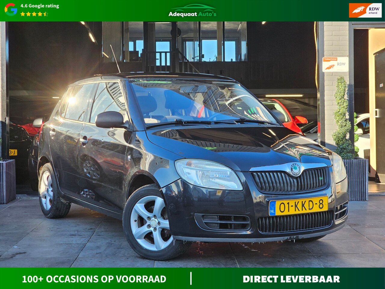 Skoda Fabia - 1.2 Drive|Trekhaak|Airco|1e eigenaar|AUX|NAP|APK - AutoWereld.nl