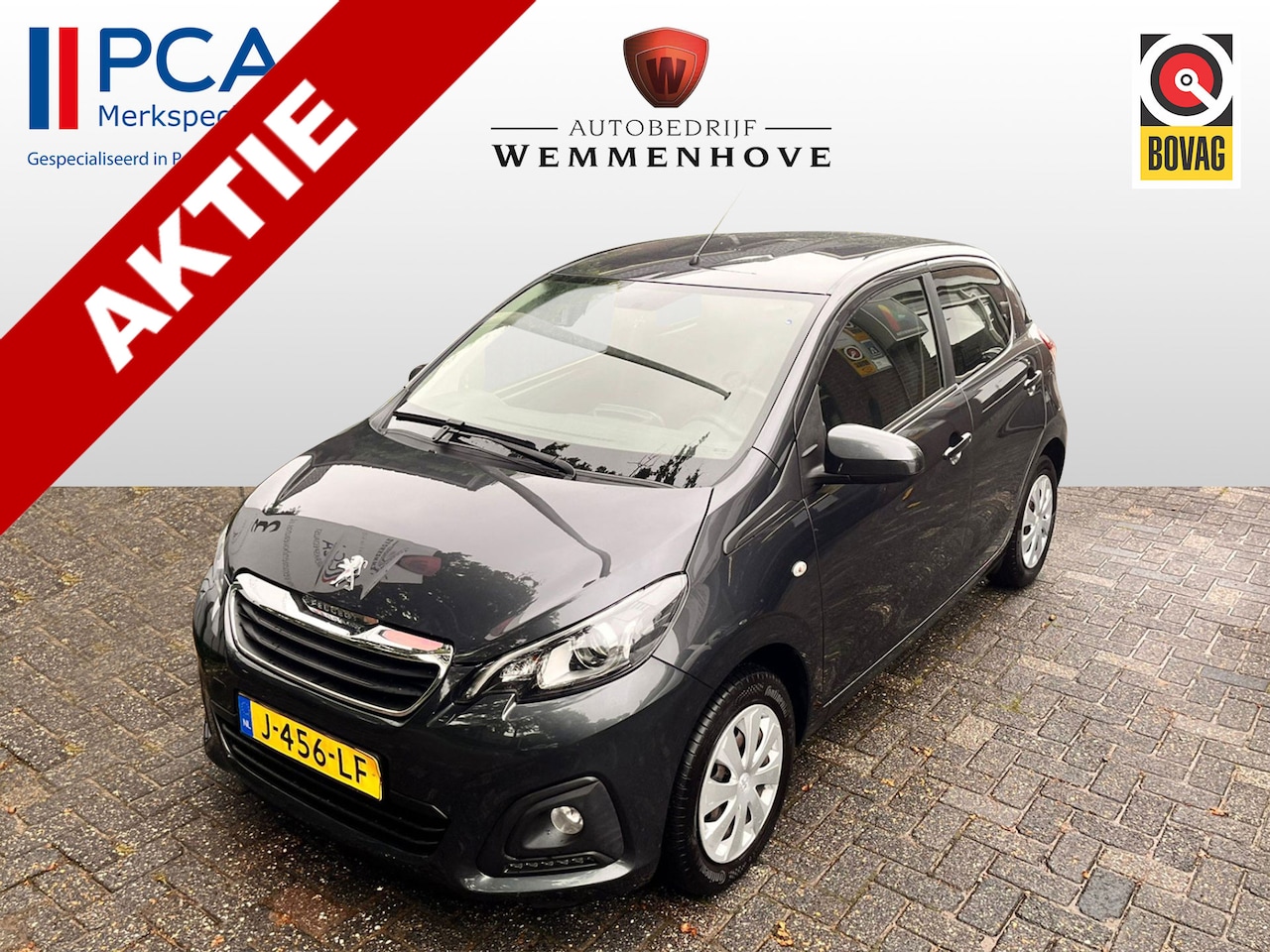 Peugeot 108 - 1.0 e-VTi Active 5-Drs/Airco/El.ramen/CV - AutoWereld.nl