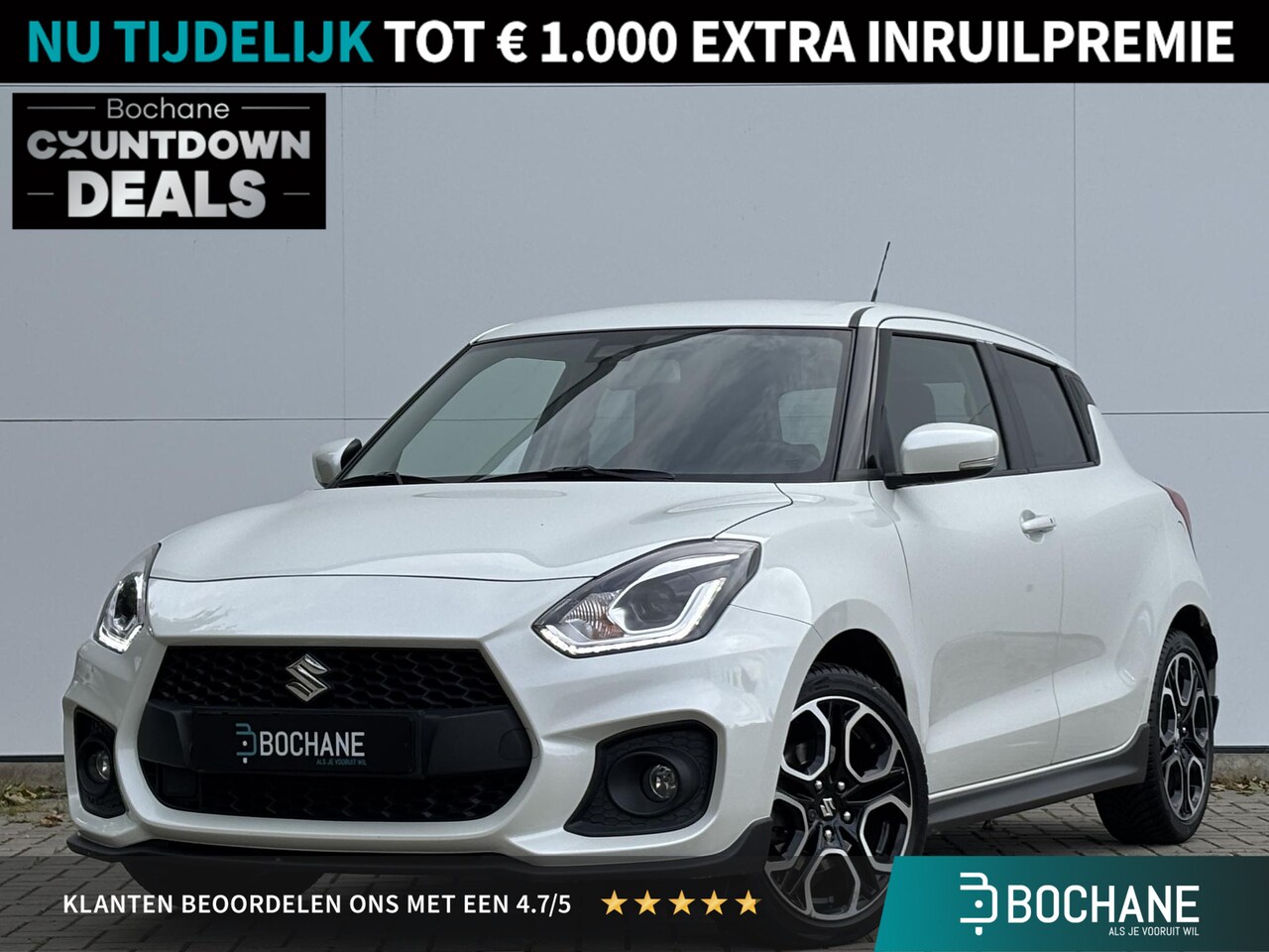 Suzuki Swift - 1.4 Sport Smart Hybrid / Nav / Stoelverw / Clima / Pioneer Audio / - AutoWereld.nl