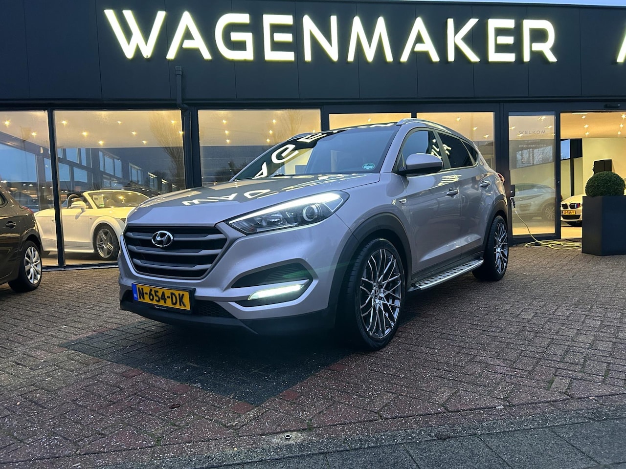 Hyundai Tucson - 1.6 T-GDi Premium Clima|Cruise|NAVI|CAMERA - AutoWereld.nl