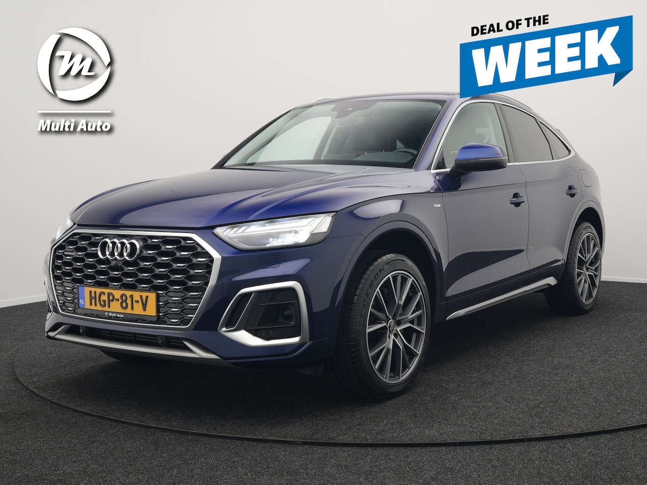Audi Q5 Sportback - 55 TFSI e Quattro S Line Plug in Hybrid 367pk PHEV | Trekhaak af Fabriek | Alcantara Sport - AutoWereld.nl
