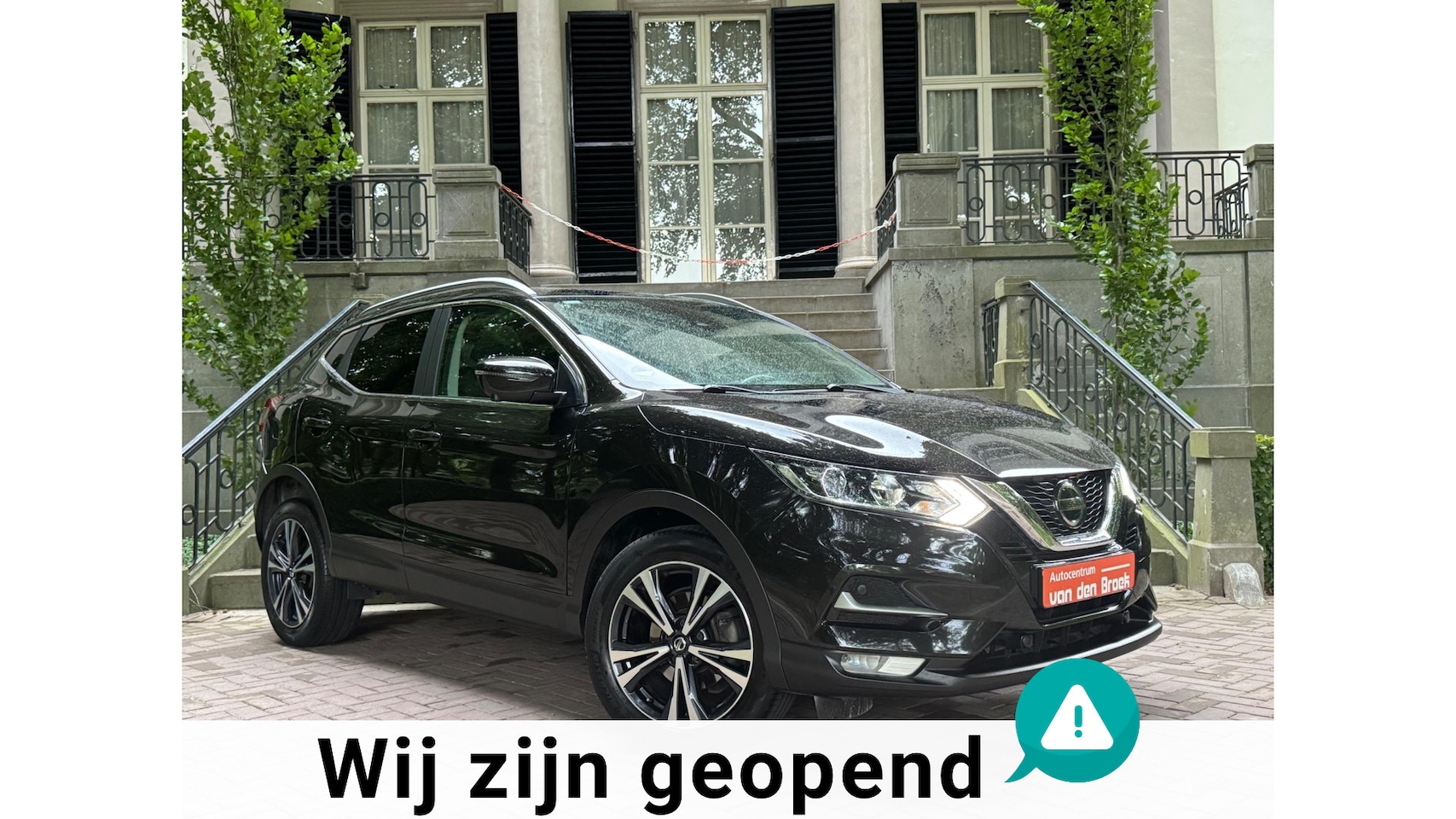 Nissan Qashqai - 1.3 DIG-T Tekna Automaat Navi Panoramadak 360C Camera Climate Cruise Ctr Full Options - AutoWereld.nl