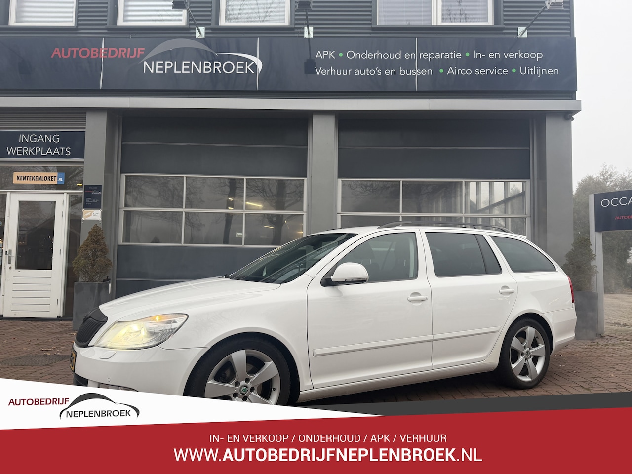 Skoda Octavia Combi - 1.8 TSI Elegance Business Line Automaat EXPORT Megatronic probleem Bj 2010 161pk yongtimer - AutoWereld.nl