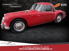 MG A 1600 - COUPE Bj 1961 MK II FULLY RESTORED SCHIJFREMMEN - CHROMEN WIELEN - WISSELSTROOM