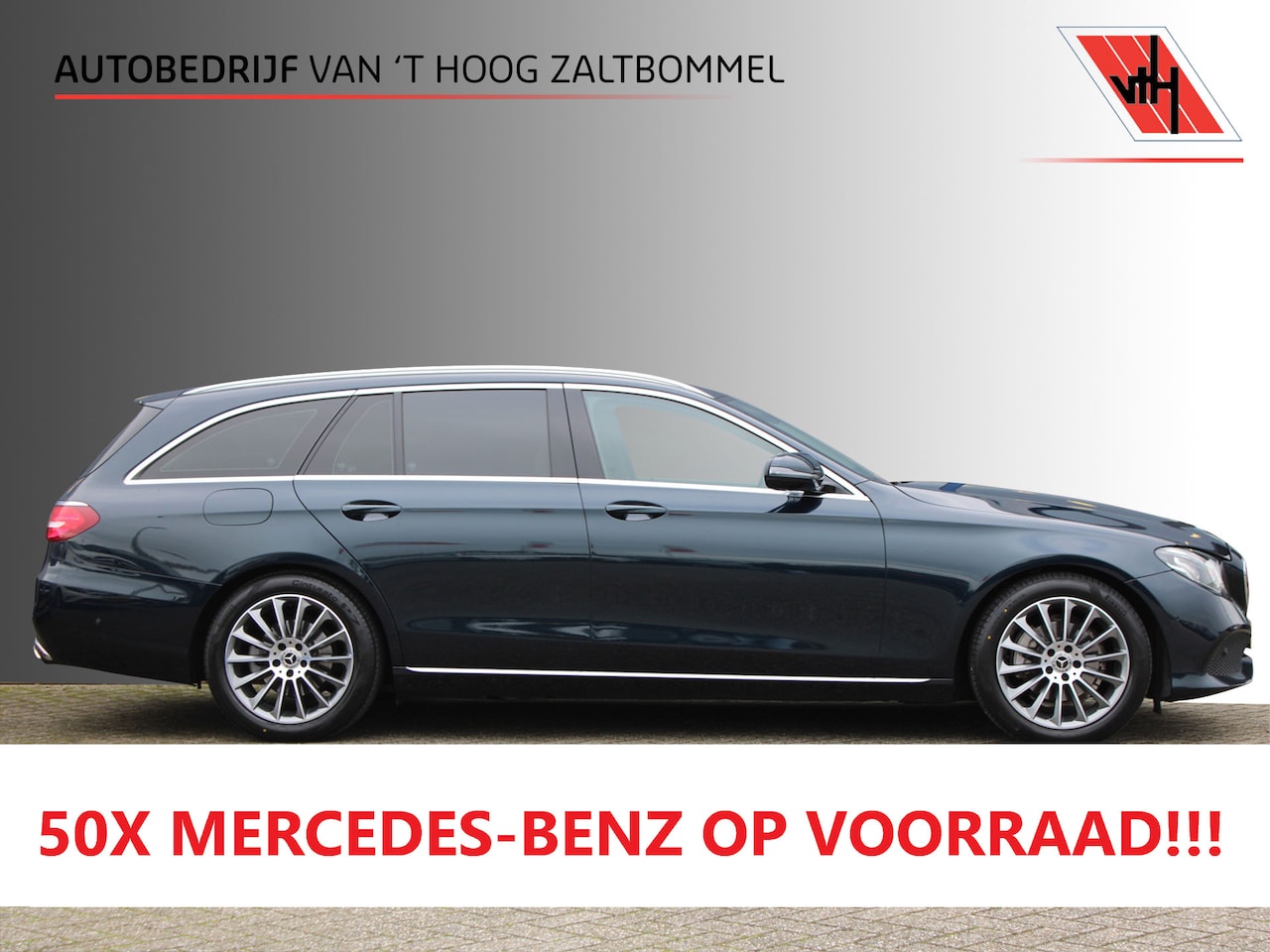 Mercedes-Benz E-klasse Estate - 200 AUT9 Ambition WIDESCREEN DISTRONIC SFEER CARPLAY TREKHAAK - AutoWereld.nl
