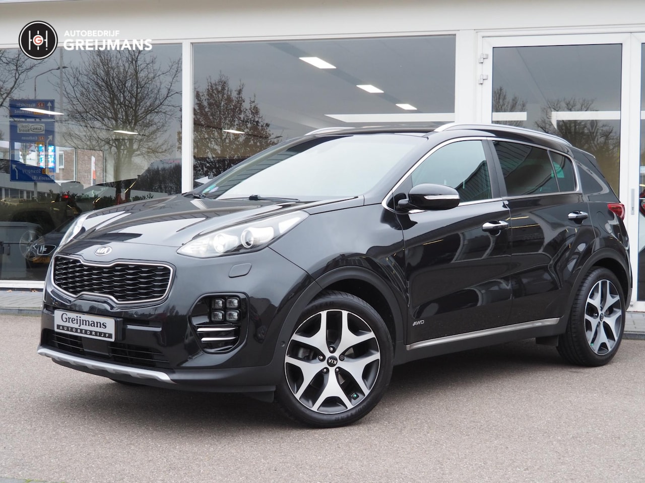 Kia Sportage - 1.6 T-GDI 4WD GT-Line| Navi| Leer| Stoel verwarm. - AutoWereld.nl
