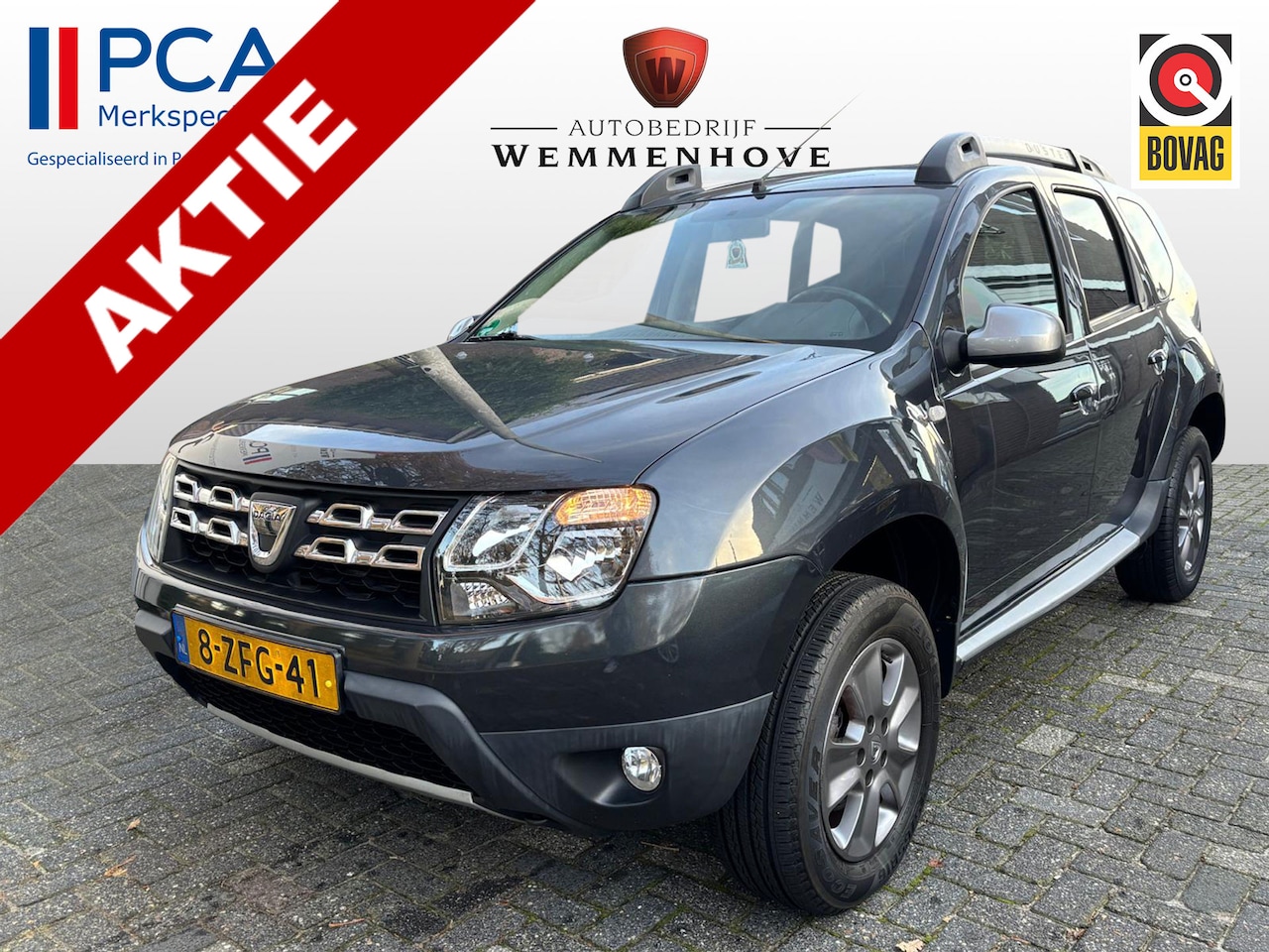 Dacia Duster - 1.2 TCe 4x2 Prestige Airco/Alu wielen/Dakrail/Nieuw type - AutoWereld.nl