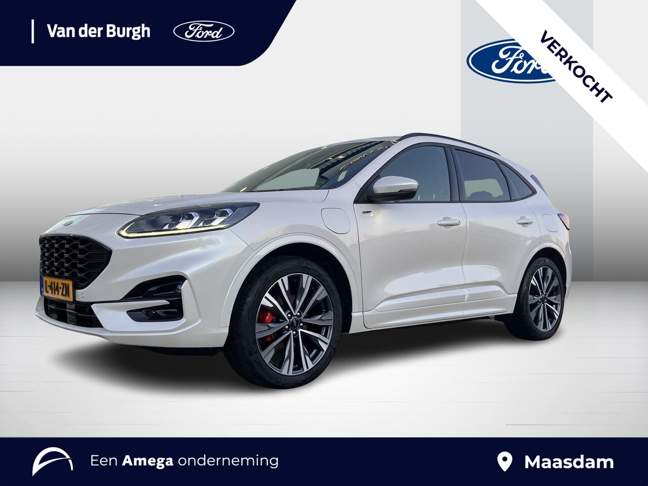 Ford Kuga - ST-Line X 2.5 Plug-in Hybrid 225pk e-CVT Wegklapbare trekhaak - WinterPack - Design Pack - - AutoWereld.nl