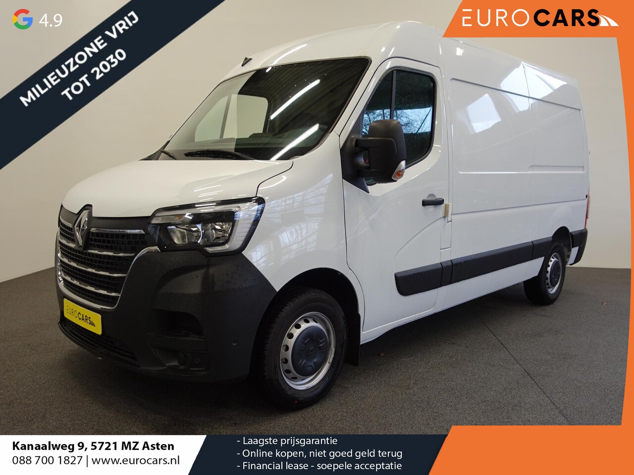 Renault Master - T33 2.3 dCi 135PK L2H2 BPM VRIJ! Airco Cruise control Parkeersensoren Navigatie Trekhaak - AutoWereld.nl