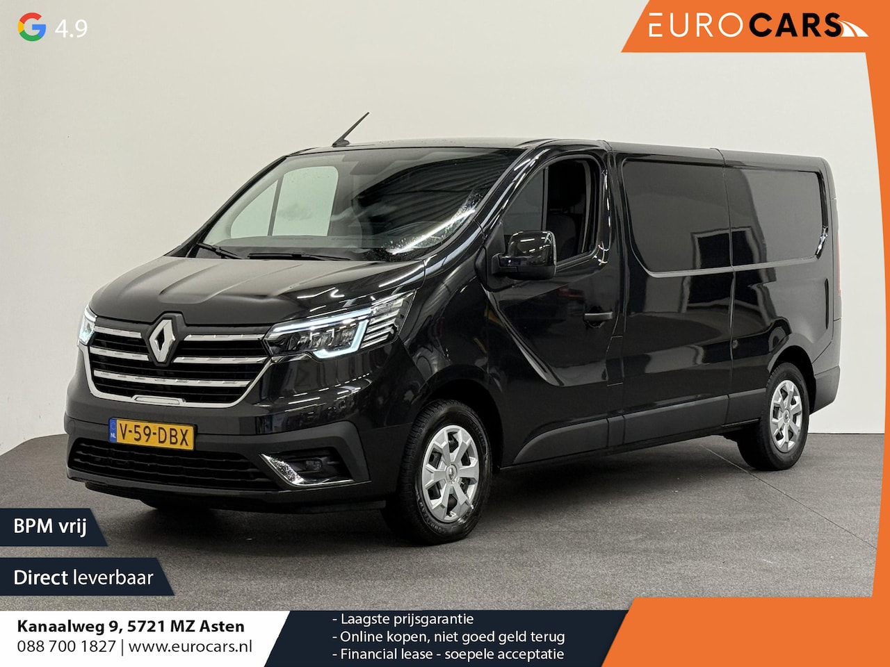 Renault Trafic - 2.0 Blue dCi 150PK T30 L2H1 Advance Automaat Airco Bluetooth Camera Cruise PDC Trekhaak - AutoWereld.nl