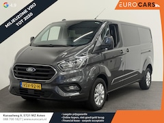 Ford Transit Custom - 300 2.0 TDCI L2H1 Limited Dubbele Cabine Automaat Navi Airco 2 Schuifdeuren Trekhaak PDC C