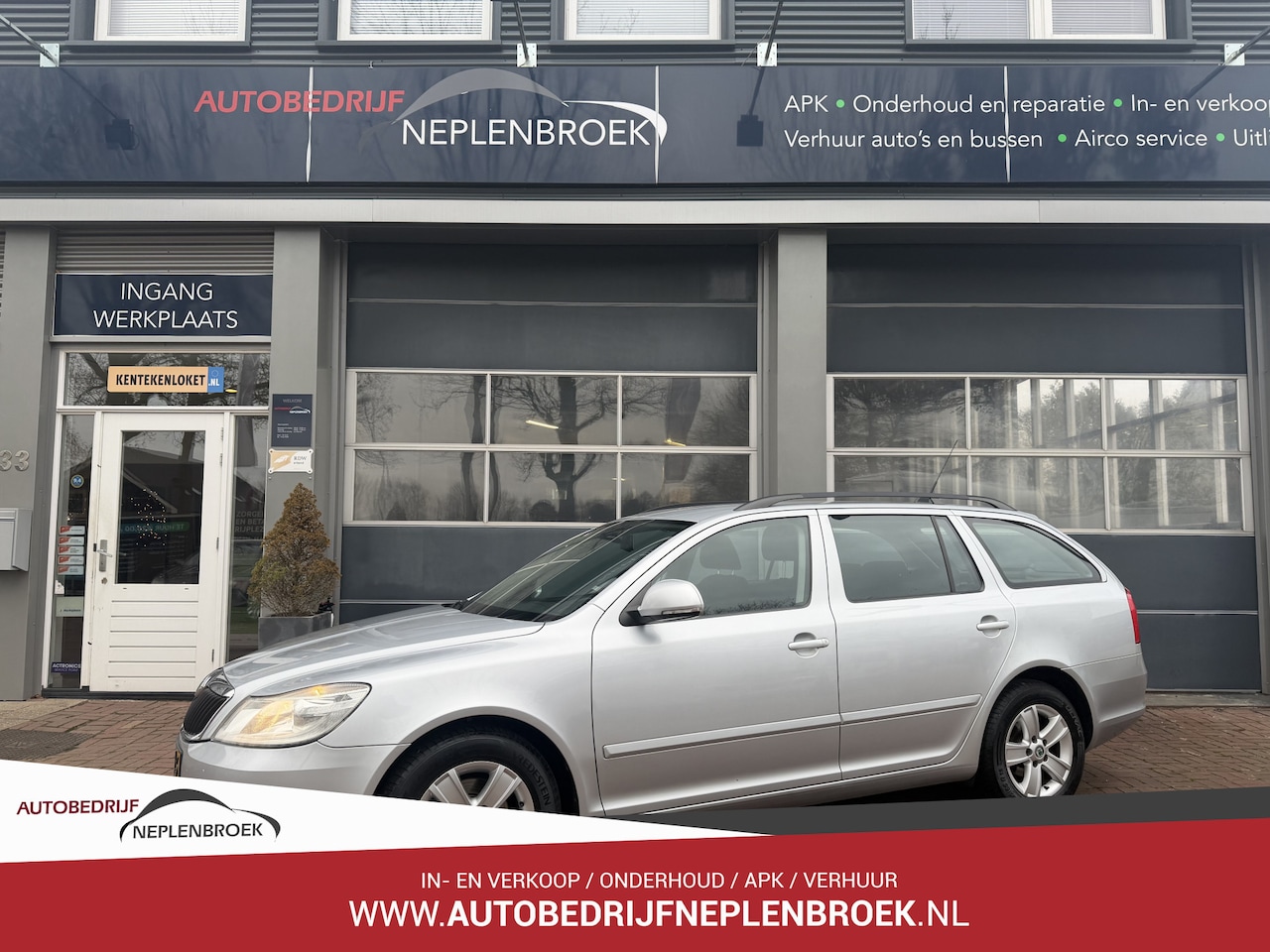 Skoda Octavia Combi - 1.6 TDI Greenline Business Line Bj 2010 | Bj 2010 | Navi | Trekhaak | PDC | Cruise | Apk 0 - AutoWereld.nl
