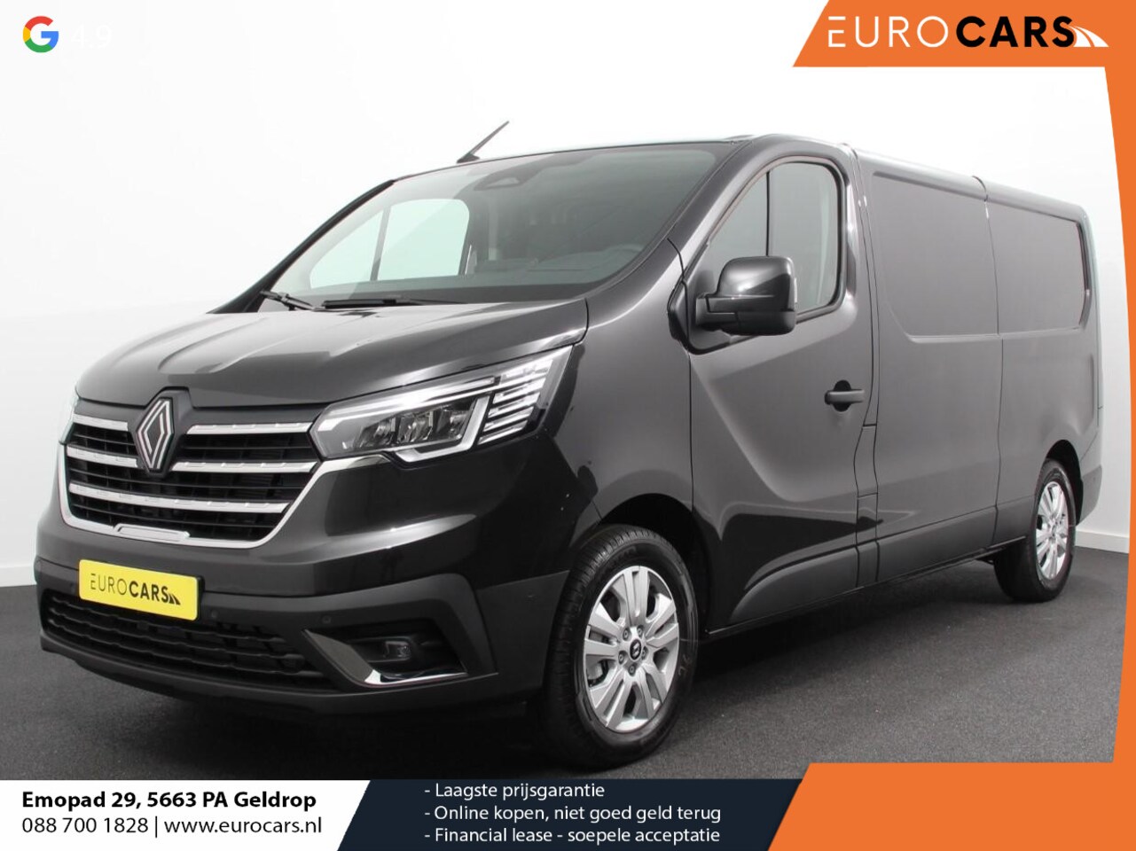 Renault Trafic - 2.0 T30 L2H1 Advance Navigatie Airco Lichtmetalen velgen Betimmering Trekhaak Camera Parke - AutoWereld.nl