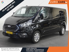 Ford Transit Custom - 300 2.0 TDCI L2H1 Limited Dubbele cabine Automaat Navigatie Airco 2 Schuifdeuren Trekhaak