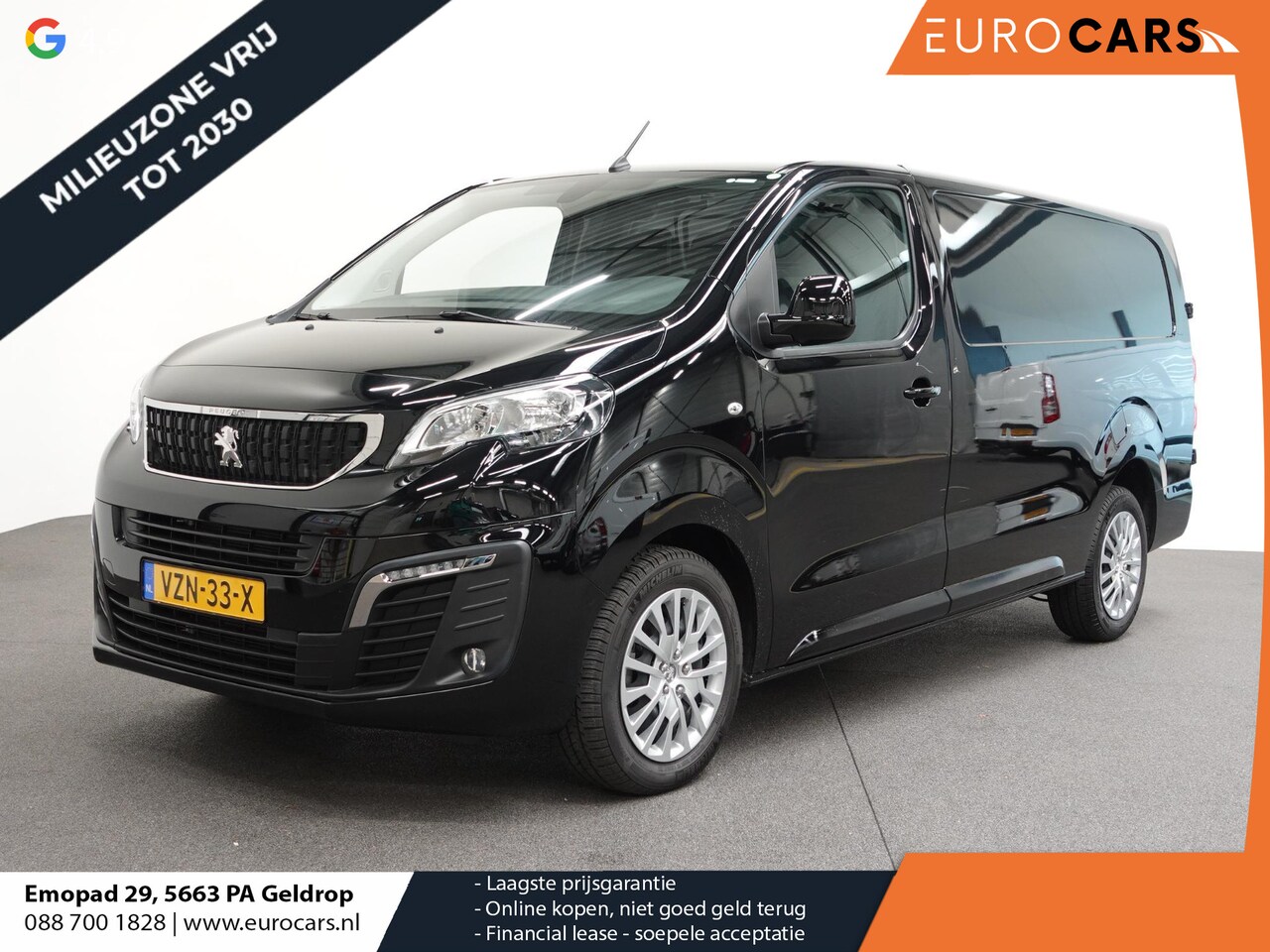 Peugeot Expert - 145PK L3 Automaat Airco Cruise Navi Trekhaak Carplay - AutoWereld.nl