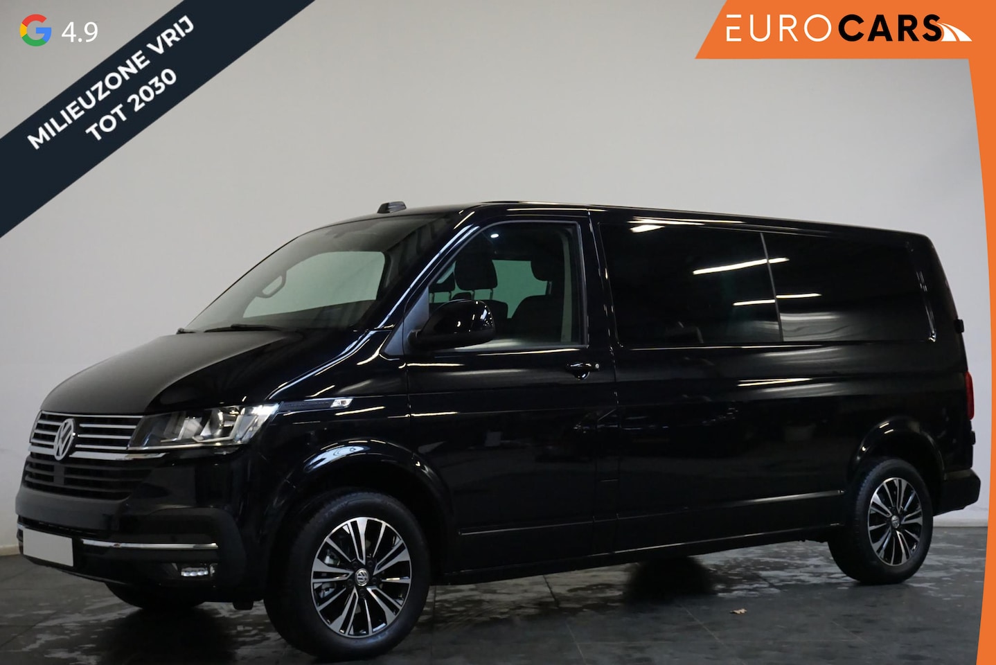 Volkswagen Transporter - 2.0 TDI L2H1 28 Dubbele Cabine Highline Airco | Cruise Control adaptief | PDCVA | 17" LM - AutoWereld.nl