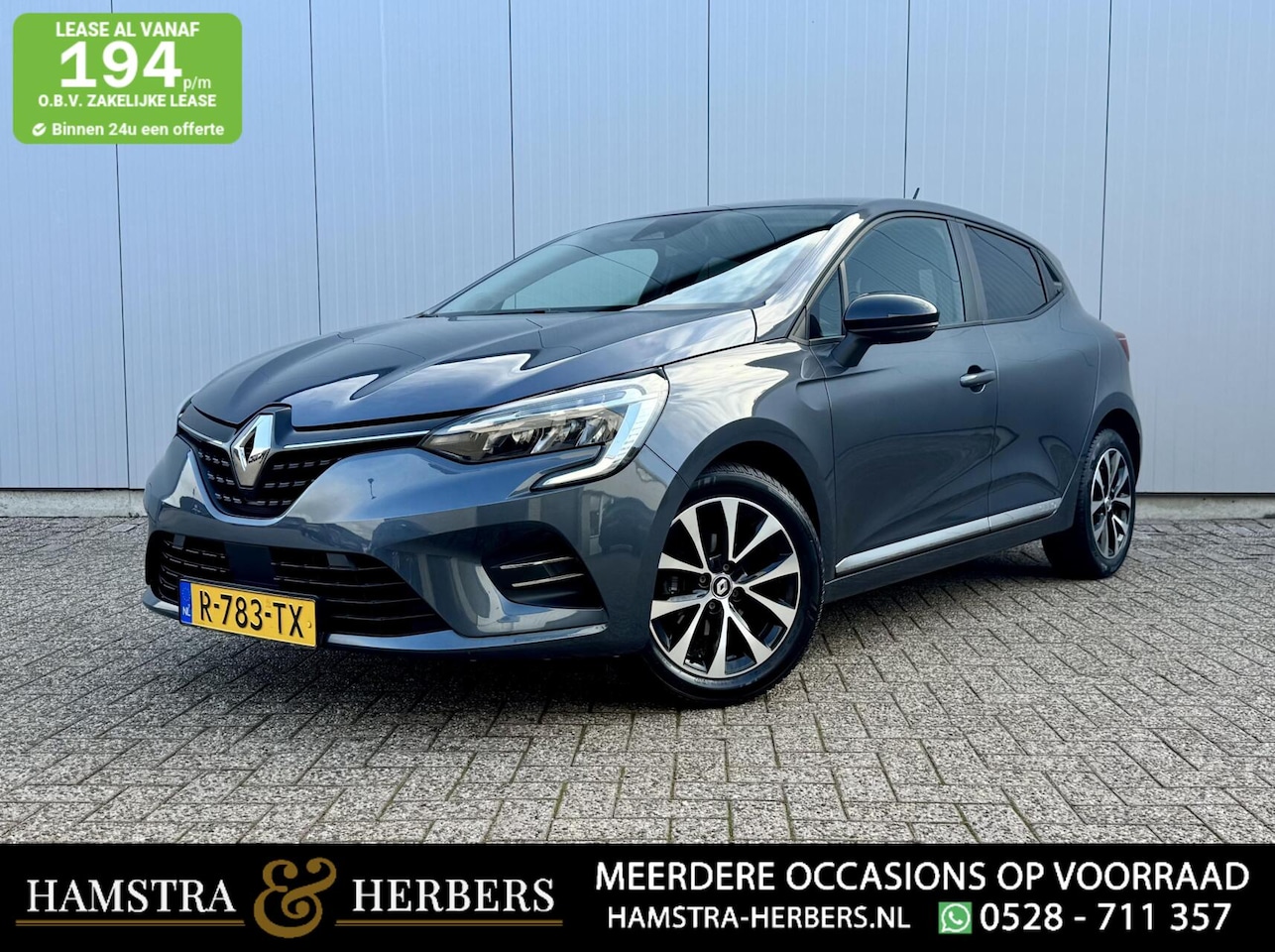 Renault Clio - 1.0 TCe Zen antraciet - AutoWereld.nl